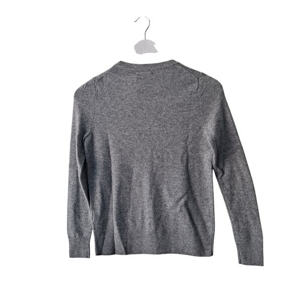 NWT Quince 100% Mongolian Cashmere Cardigan Sweater Heather Grey Womens Size XS - Picture 3 of 12